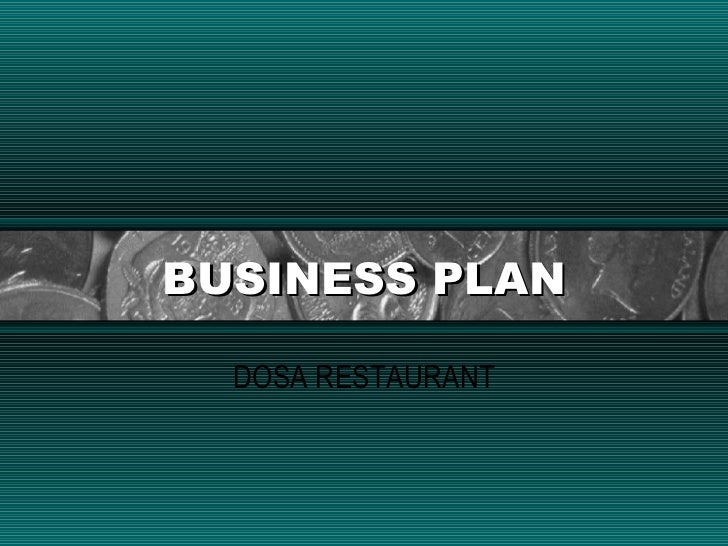 Business plan presentation format ppt