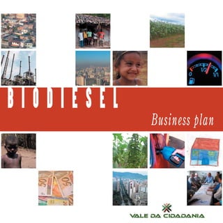 BIODIESEL
                Business plan




            VALE DA CIDADANIA