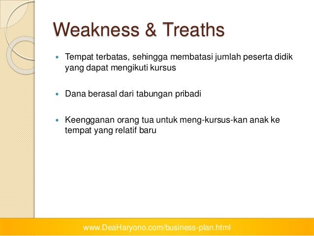 Business plan-kursus-inggris