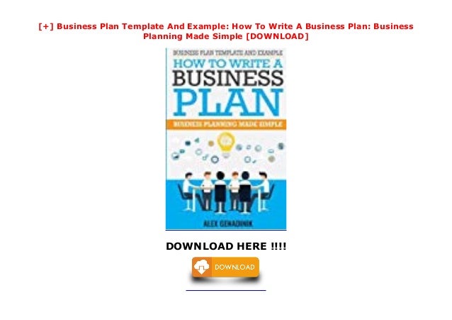 how to present my business plan