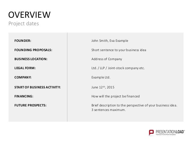 business plan template