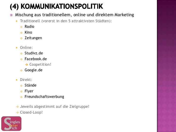 Partnervermittlung businessplan