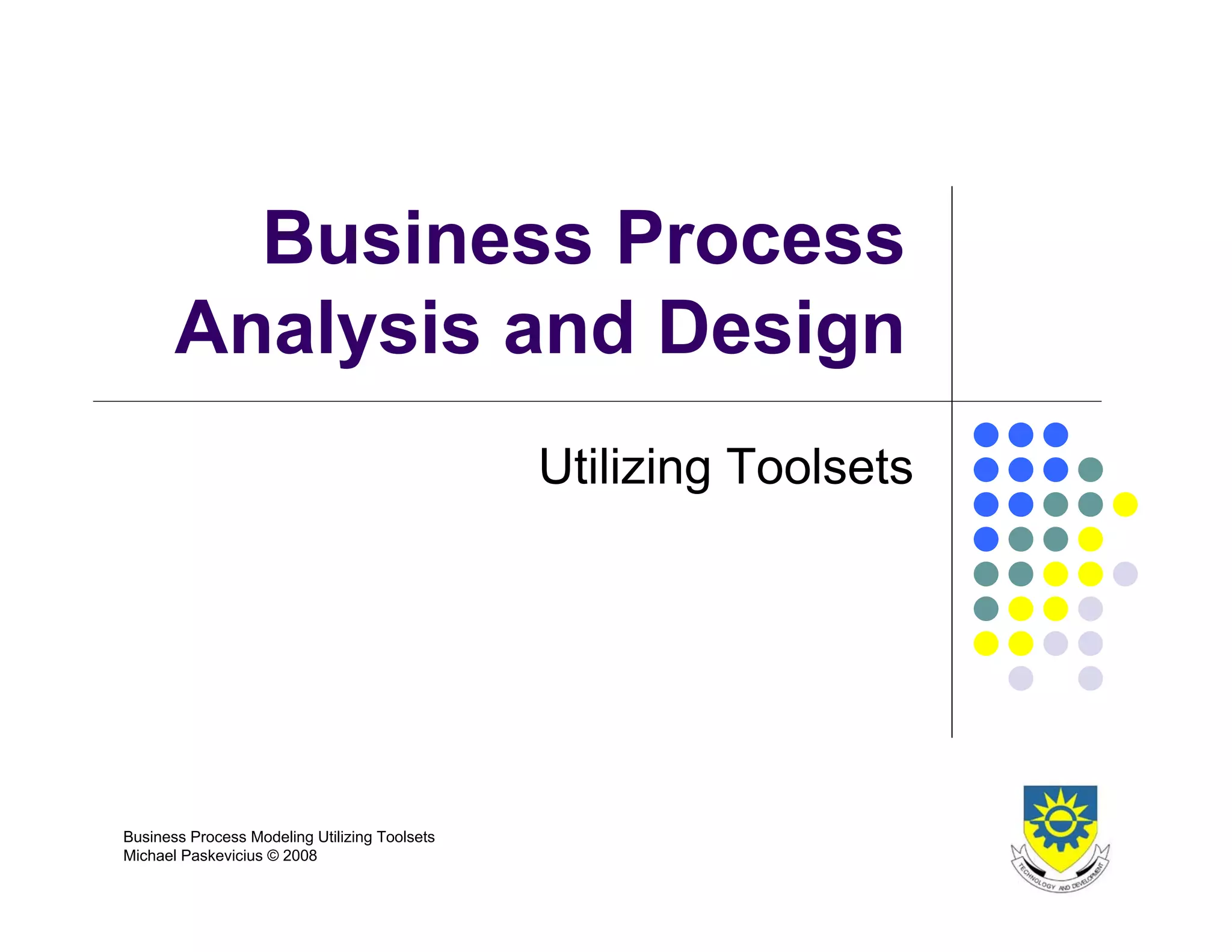 Business Process Design 2008