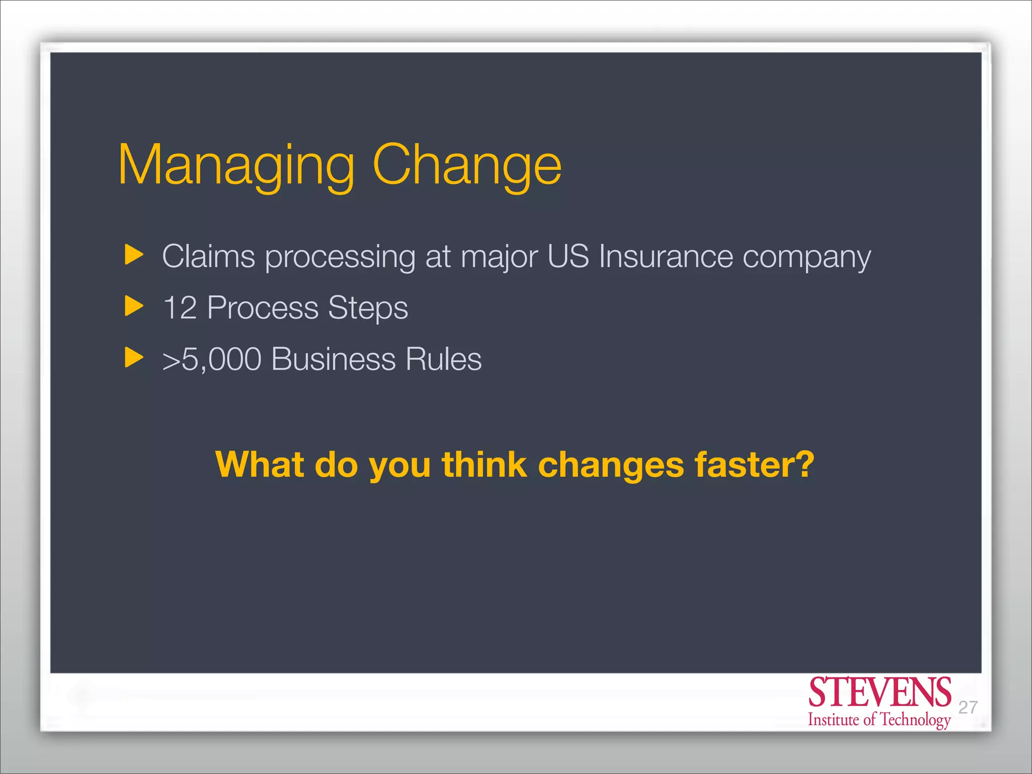 Business Process Management - From Market Consolidation to Process Innovation