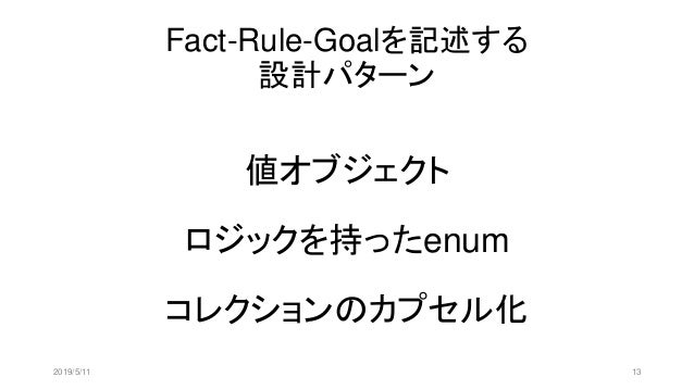 ビジネスルールの複雑さに立ち向かう