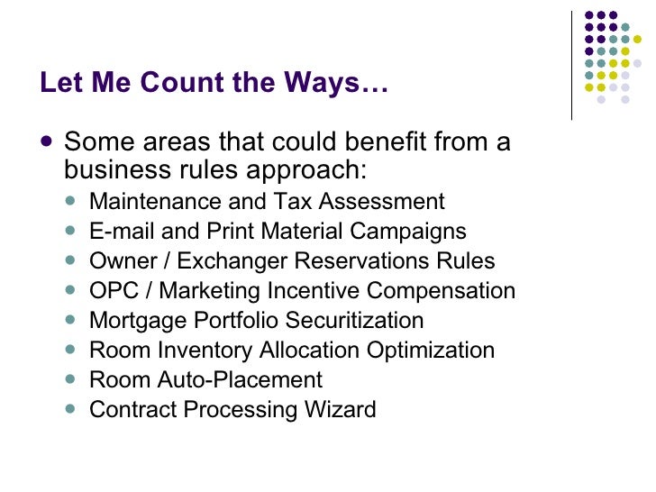 business rules vacation ownership opcmarketing