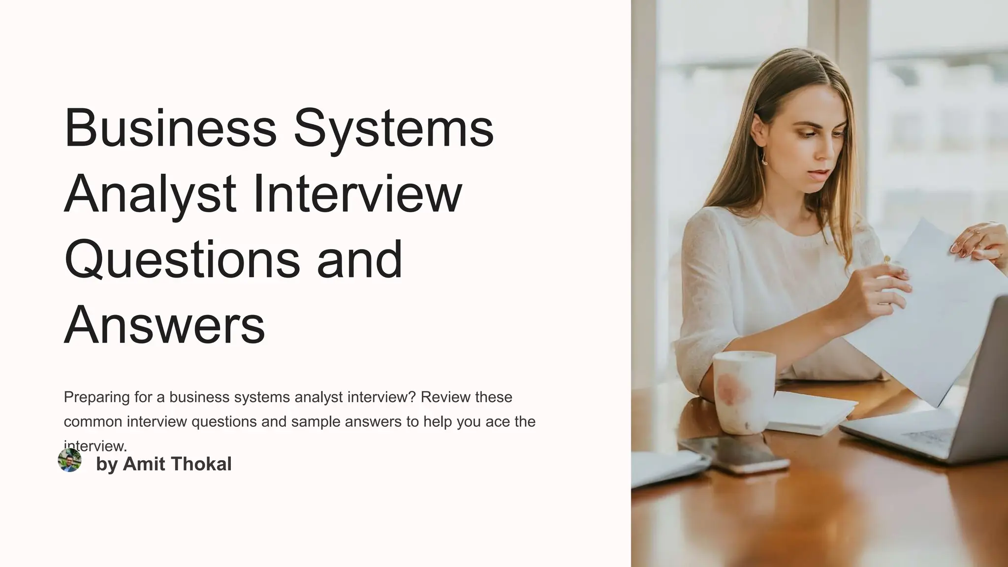 Business Systems Analyst Interview Questions and Answers | PPT