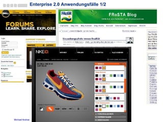 Enterprise 2.0 Anwendungsfälle 1/2 