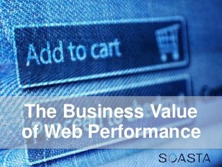 The Business Value
of Web Performance
 