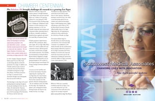 ChaMber Centennial
         The Fabulous 50s brought challenges & rewards to a growing Las Vegas
                                                            While the 1950s saw a surge in the           The Bank of Las Vegas opened in 1954
                                                            tourism industry, it brought headaches       and became the first bank to make
                                                            as well. Illegal casino operators and mob    loans to casino operators. Residential
                                                            figures cast a shadow on the growing         developers entered the fray in the 1950s
                                                            industry for a time during the 1950s.        to provide housing options for new
                                                            The out-growth of this tarnishing image      residents and commercial developers
                                                            was a “stepping up” of legitimate casino     began to build shopping centers. Higher
                                                            operators to involve themselves in the       education got a boost when in 1951,
                                                            growing community. In 1955, the              the Reno-based University of Nevada
                                                            Chamber, along with other business and       offered satellite classes at Las Vegas
                                                            community leaders, determined that to        High School. By 1955 planning was
                                                            be effective, charitable contributions       underway for what would become
                                                            should be better regulated, and created      the University of Nevada, Las Vegas.
                                                            the United Way of Southern Nevada.
         Las Vegas came into the fabulous 50s                                                            The tourism industry began to
         taking full advantage of numerous                  Nevada’s population tripled between          diversify with an eye toward attracting
         opportunities presented in the                     1940 and 1950, straining the valley’s        conventioneers. The Convention Hall
         post-World War II period – primarily               water supply. The Las Vegas Valley Water     Committee was established in 1955.
         federally-funded projects that brought             District was created to address this vital   Shortly thereafter the Fair and Recreation

         in money and new residents. The Las                community resource. Business growth          Board emerged, followed by creation of
                                                            also meant a need for better oversight       the Las Vegas Convention and Visitors
         Vegas Chamber of Commerce also
                                                            and consumer protection. The Chamber         Authority. For the first time, hotel and
         began to take a greater leading role in
                                                            was instrumental in creating the Better      motel taxes were levied to pay for this
         promoting Las Vegas during the 1950s.
                                                            Business Bureau. Regulation oversight        infrastructure, funding the construction
          In 1945, Chamber Chairman Maxwell                 of businesses continued with an eye on       of the $45 million Las Vegas Convention
          Kelch created The Live Wire Fund,                 gaming through the 1955 creation of          Center, which debuted in 1959.
          an advertising collective to fund the             the Nevada Gaming Control Board. The
          promotion of Las Vegas. In addition, the          Nevada Gaming Commission followed
          Chamber and local casino executives                in 1959.
          created the Desert Sea News Bureau,
                                                            Concerns over the Cold War with
          eventually becoming the Las Vegas
                                                            the Soviets had Southern Nevadans
          News Bureau. The Bureau promoted
                                                            supporting the re-opening of the
          Las Vegas as a premium tourist
                                                            Las Vegas Army Air Corps Gunnery
          destination through iconic photographs
                                                            School and Basic Magnesium Plant.
          that were seen the world-over.
                                                            The Air Force used the site of the
         The Strip began to take shape with several         gunnery school for training purposes
          gaming properties opening throughout              – the site would later evolve into Nellis    While the 1950s were a somewhat
          the decade including the Desert Inn, the          Air Force Base. The Chamber also             tumultuous time for Las Vegas, it was
          Sahara, the Sands and the Tropicana.              played a role in bringing the Atomic         an era that defined the city in the
          Downtown Las Vegas also continued to              Proving Ground, also known as the            consciousness of the world and set the
          grow with the openings of The Horseshoe,          Nevada Test Site, to Las Vegas.              stage for the next phase of growth.
          the Fremont and the Lady Luck.                                                                 photos courtesy of the Las Vegas News Bureau
                                                                                                                                                        SMALV.COM 702.877.5199

8   May 2011 Las Vegas Chamber of Commerce Business Voice                                                                                                   Las Vegas Chamber of Commerce Business Voice May 2011   9
 