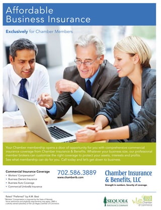 2   BUSINESS VOICE // AUGUST 2011   {LAS VEGAS CHAMBER OF COMMERCE}
 