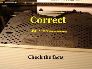 [object Object],Check the facts 
