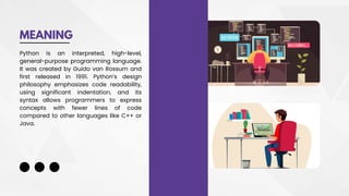 What is Python ? Why its important ? Institute for Python Course. | PDF