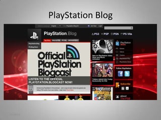 PlayStation Blog




11/26/11
 