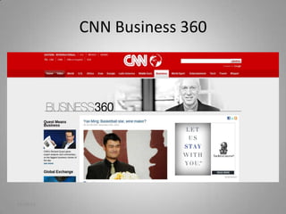 CNN Business 360




11/26/11
 