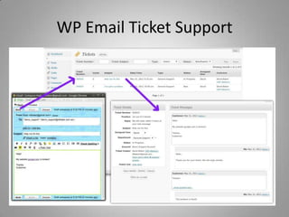 WP Email Ticket Support
 