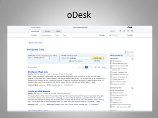 oDesk
 