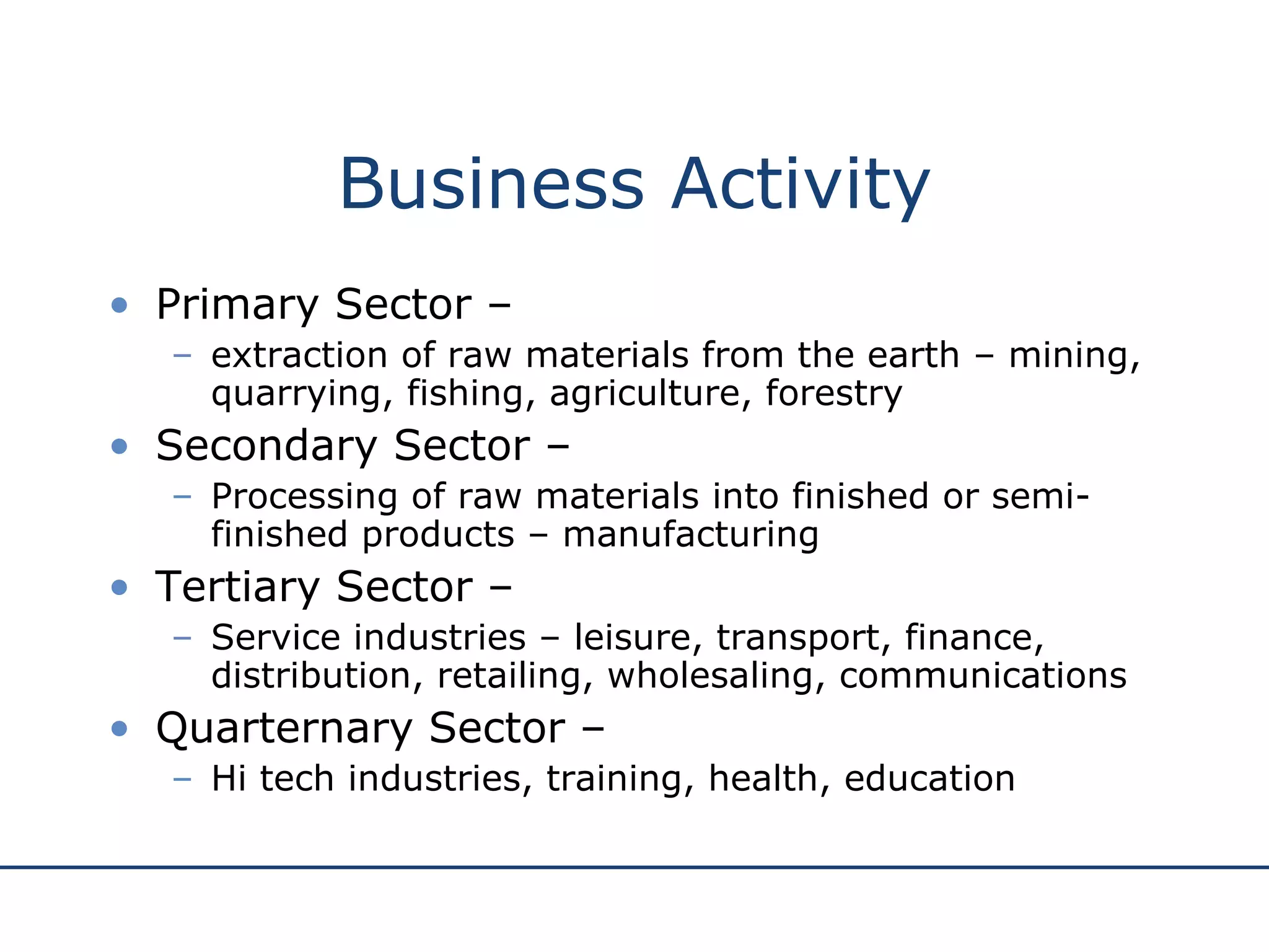 Business Activity | PPT