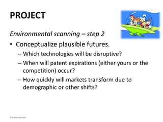 © Linda Gorchels
Upstream business goals
• Are your goals
determined or
affected by
higher-level
corporate,
division or
business unit
goals?
 