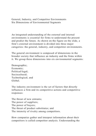 Business Administration CapstoneBUS499The External Environme.docx