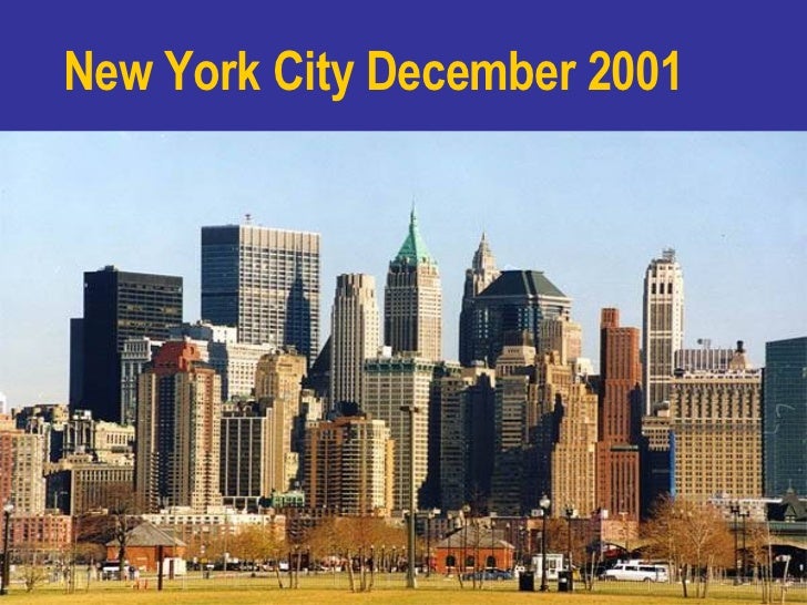 New York City December 2001