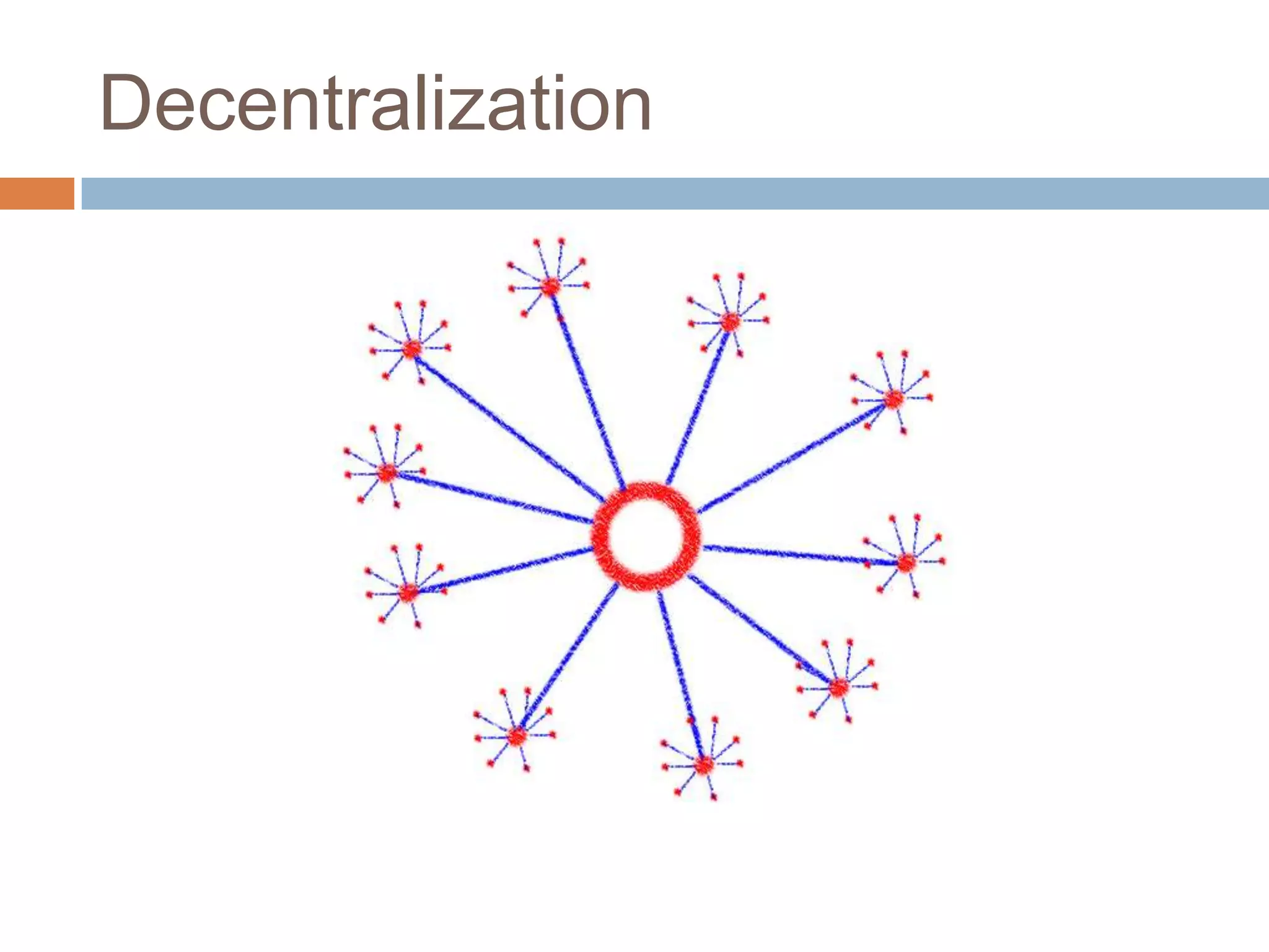 Decentralization
 