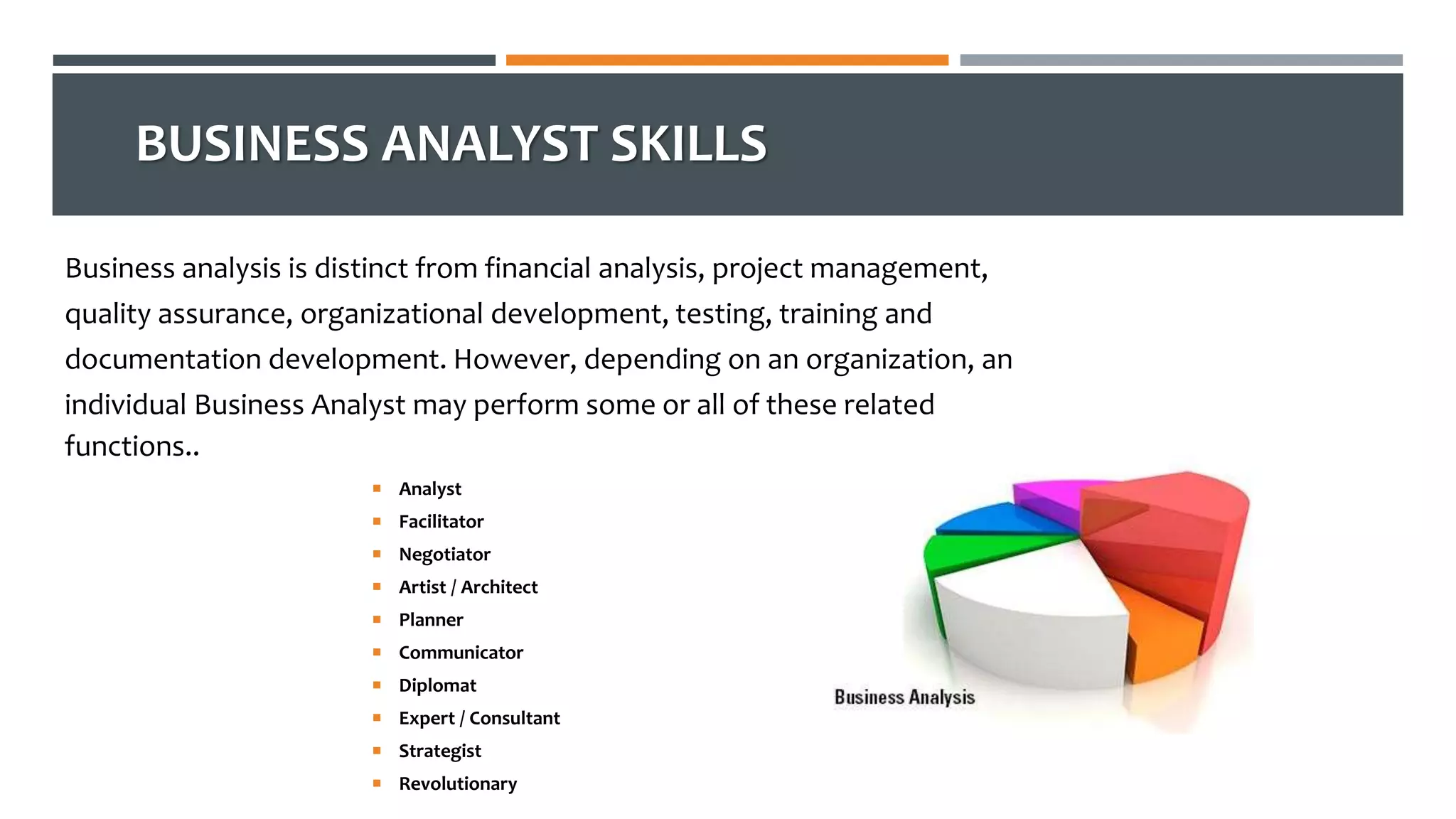 Business analysis skills | PPTX