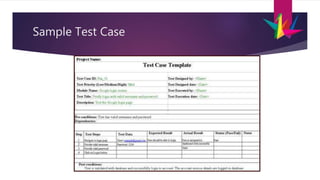 Sample Test Case
 