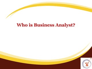 Who is Business Analyst?

 