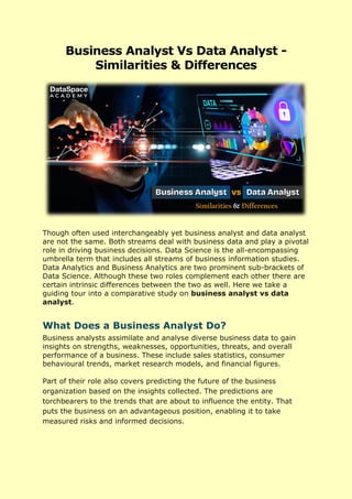 Business Analyst Vs Data Analyst - Similarities & Differences.pdf