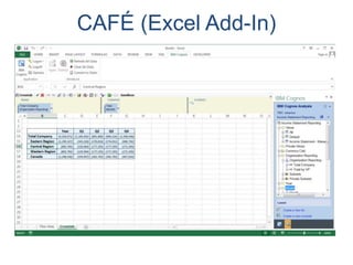CAFÉ (Excel Add-In)
 