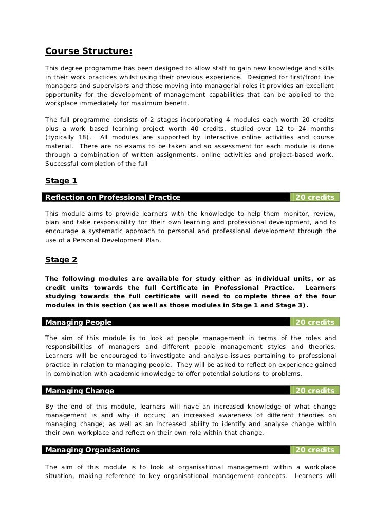 Business and management short courses handbook