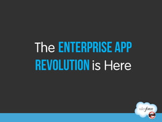 The Enterprise App
Revolution is Here
 