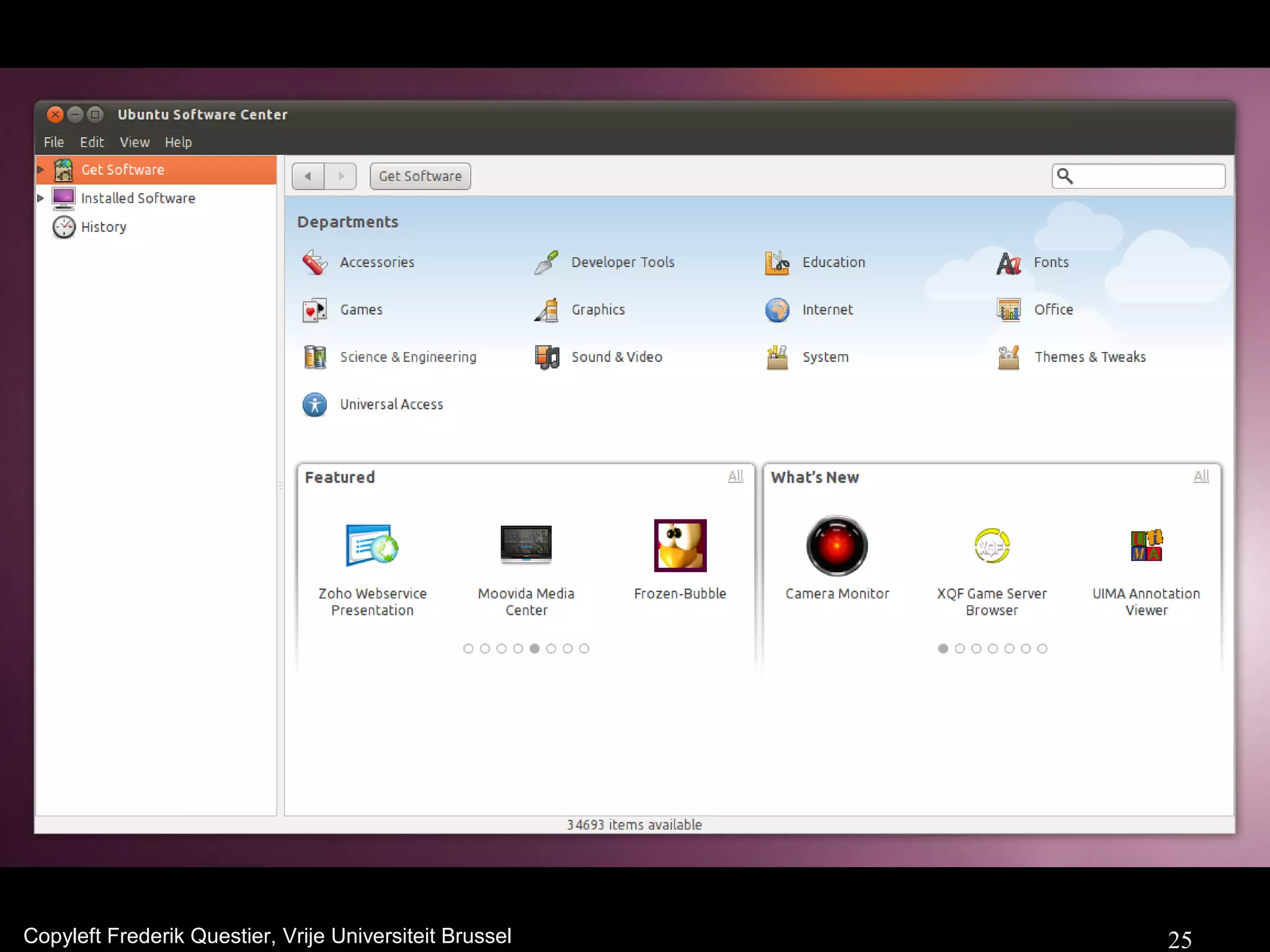 Copyleft Frederik Questier, Vrije Universiteit Brussel   25
 