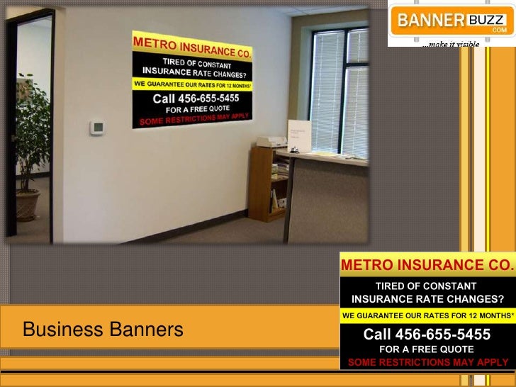 Business Vinyl Banners at