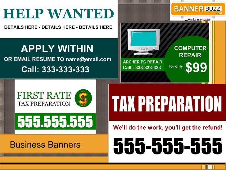 Business Vinyl Banners At Bannerbuzz Com
