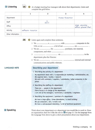 Business basics student's book