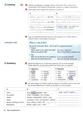 Business basics student's book