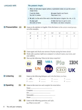 Business basics student's book