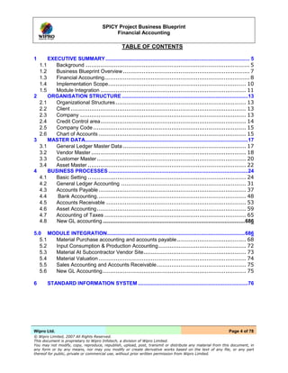 Business blueprint financial accounting v1 | PDF