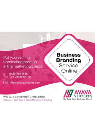 Business Branding Agency  Avava Ventures