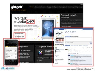 © 2011 Capgemini – All rights reserved
                                                            14
Business_Breakfast_2011_Social_Media_CG_Website.pptx
 