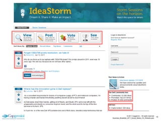 © 2011 Capgemini – All rights reserved
                                                            15
Business_Breakfast_2011_Social_Media_CG_Website.pptx
 