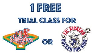 1 FREE
Trial class for
OR
 