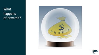 What
happens
afterwards?
 