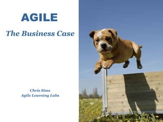 AGILE The Business Case Chris Sims Agile Learning Labs http://flickr.com/photos/montanapets/ 