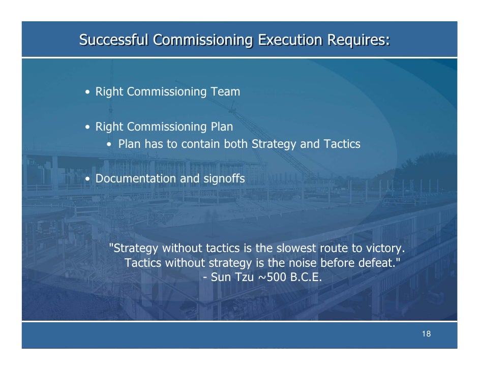 commissioning hvac systems lessons learned
