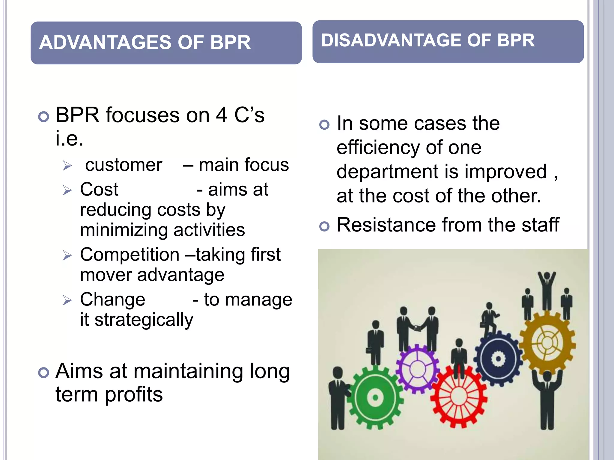 Business change lifecycle and Business Process Reengineering | PPTX