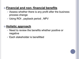 Business change lifecycle and Business Process Reengineering | PPTX