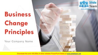 Business
Change
Principles
Your Company Name
 